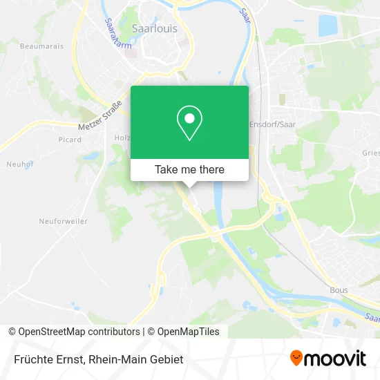 Карта Früchte Ernst