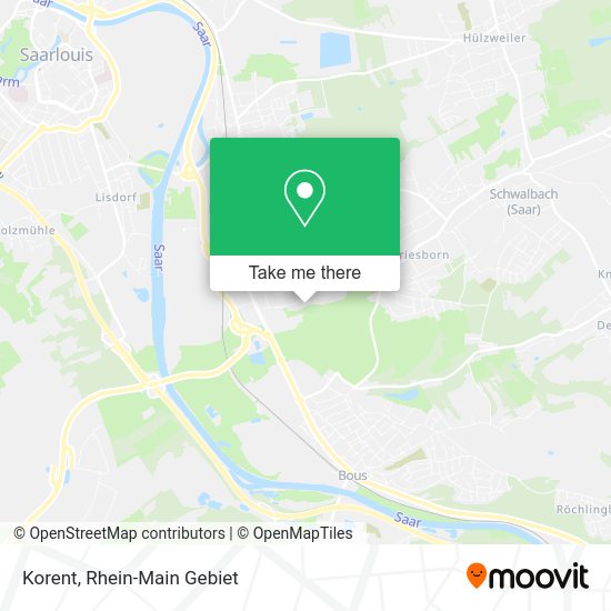 Карта Korent