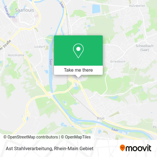 Карта Ast Stahlverarbeitung