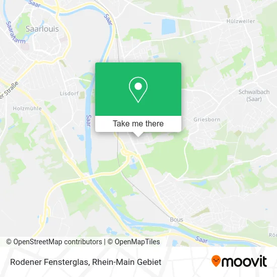 Карта Rodener Fensterglas