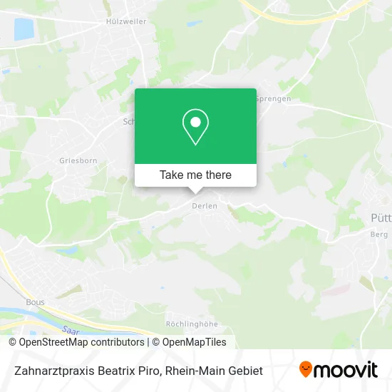 Карта Zahnarztpraxis Beatrix Piro