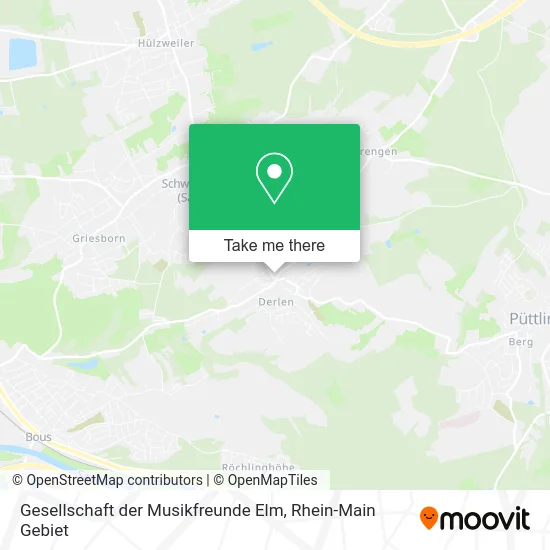 Карта Gesellschaft der Musikfreunde Elm