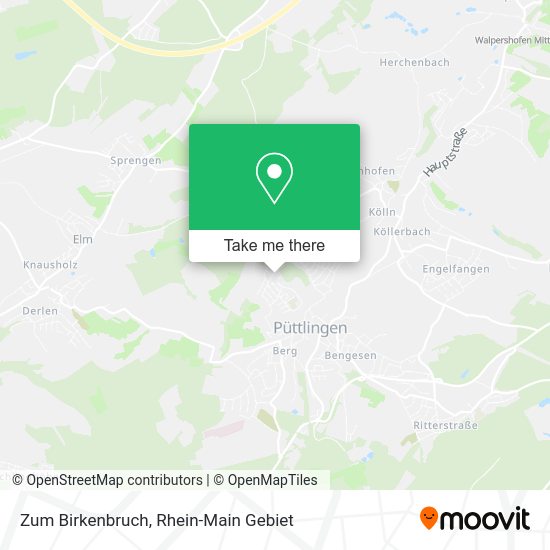 Карта Zum Birkenbruch