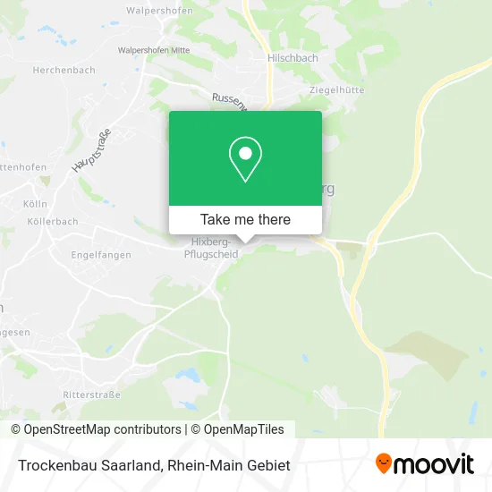 Карта Trockenbau Saarland