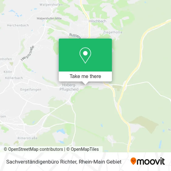 Карта Sachverständigenbüro Richter