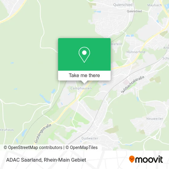 Карта ADAC Saarland