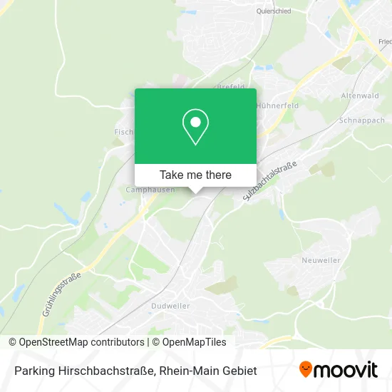 Карта Parking Hirschbachstraße