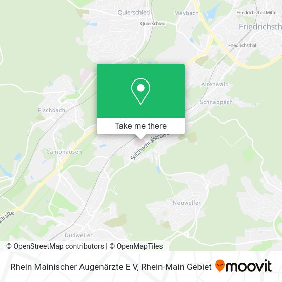 Карта Rhein Mainischer Augenärzte E V