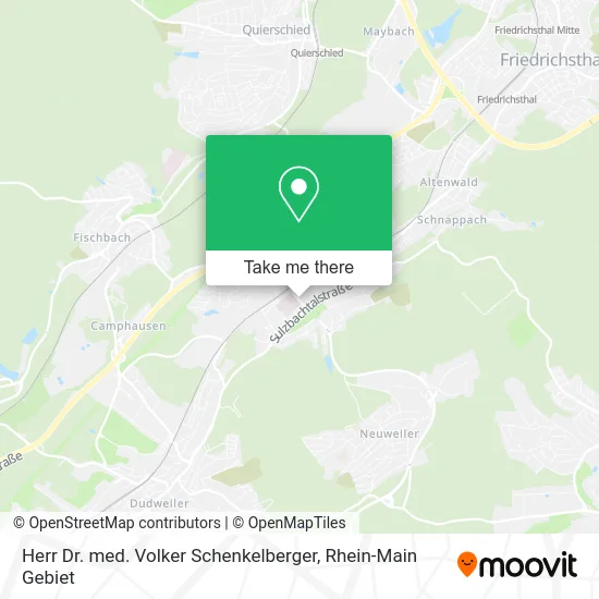 Карта Herr Dr. med. Volker Schenkelberger