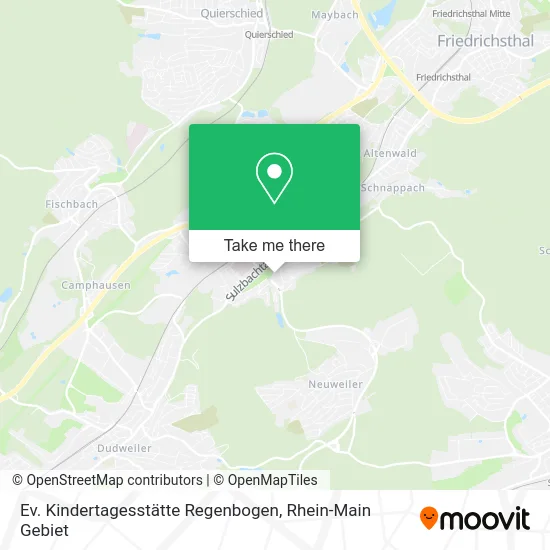 Карта Ev. Kindertagesstätte Regenbogen