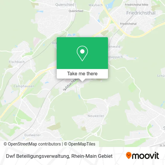 Карта Dwf Beteiligungsverwaltung