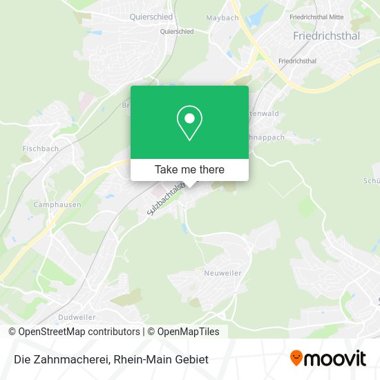 Карта Die Zahnmacherei