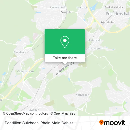 Карта Postillion Sulzbach