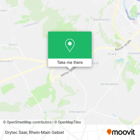 Карта Drytec Saar