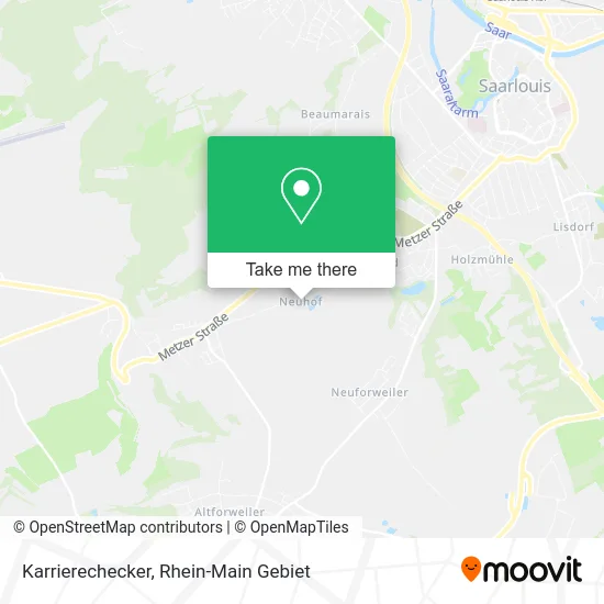 Карта Karrierechecker