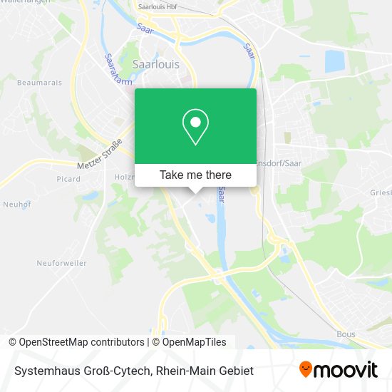 Карта Systemhaus Groß-Cytech