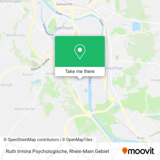 Карта Ruth Irmina Psychologische