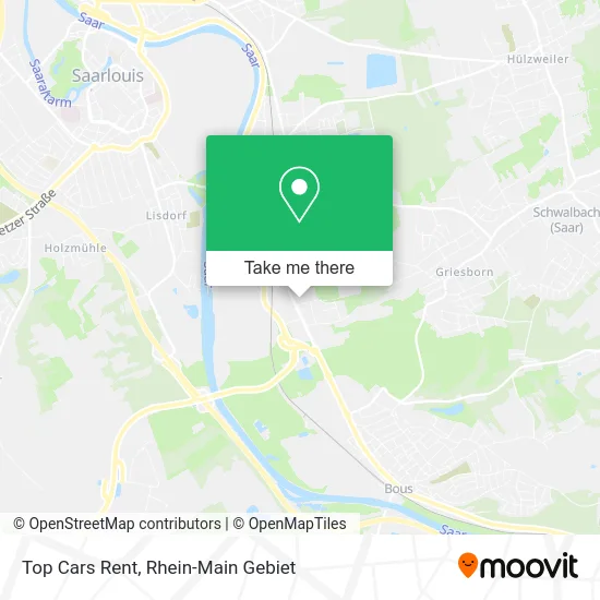 Карта Top Cars Rent