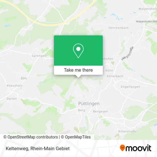 Карта Keltenweg