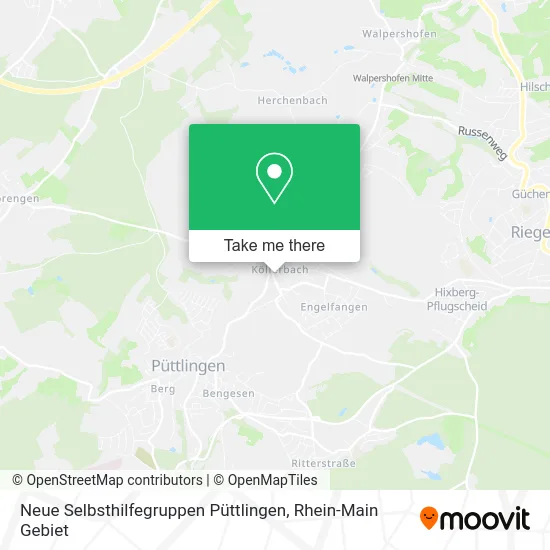 Карта Neue Selbsthilfegruppen Püttlingen