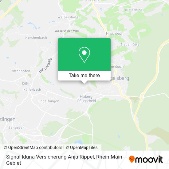 Карта Signal Iduna Versicherung Anja Rippel