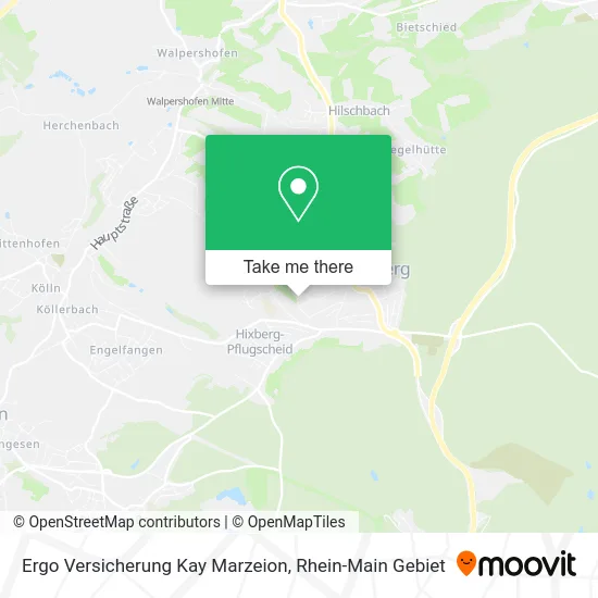 Карта Ergo Versicherung Kay Marzeion