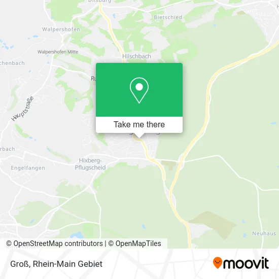 Groß map