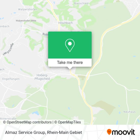 Карта Almaz Service Group
