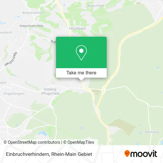 Карта Einbruchverhindern