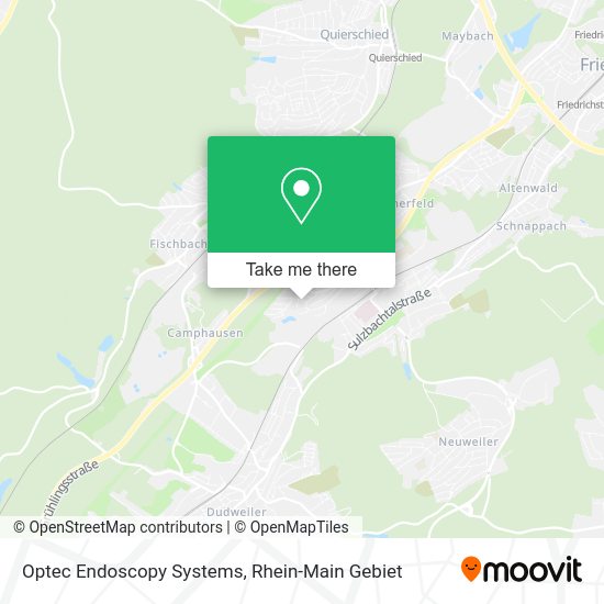 Optec Endoscopy Systems map