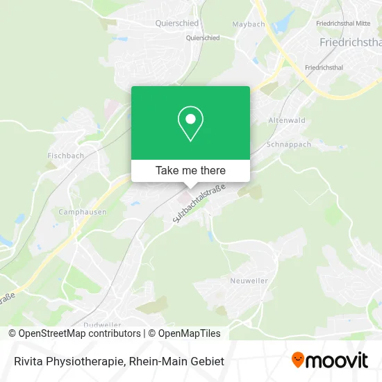 Rivita Physiotherapie map