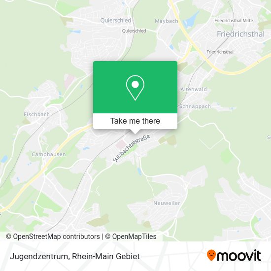 Карта Jugendzentrum