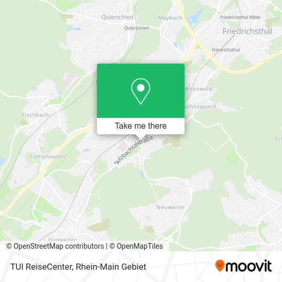Карта TUI ReiseCenter