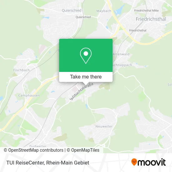 Карта TUI ReiseCenter