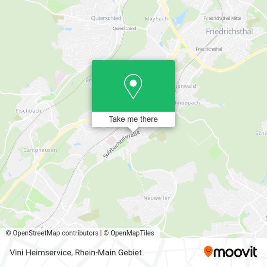 Карта Vini Heimservice