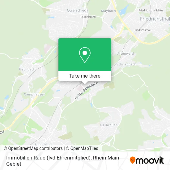 Карта Immobilien Raue (Ivd Ehrenmitglied)