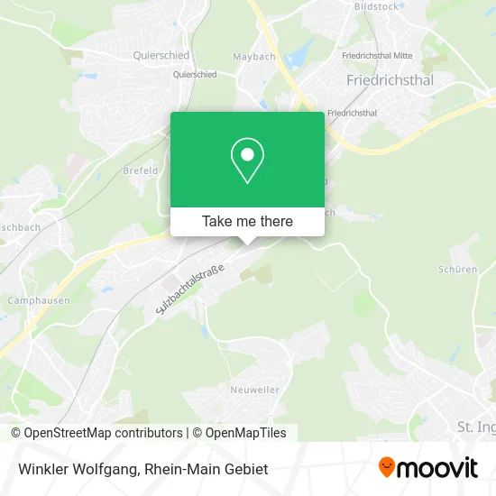 Карта Winkler Wolfgang