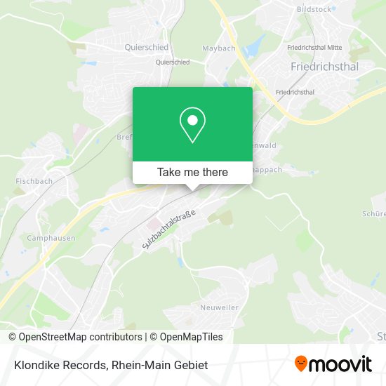 Карта Klondike Records