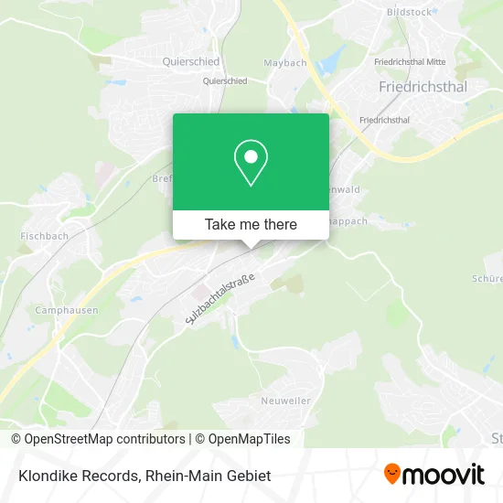 Карта Klondike Records