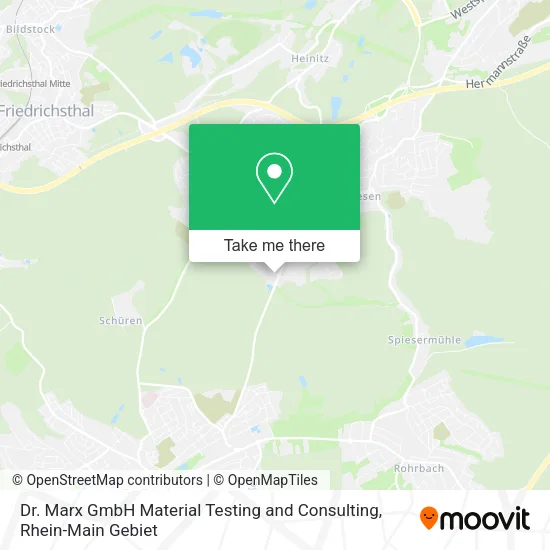 Dr. Marx GmbH Material Testing and Consulting map
