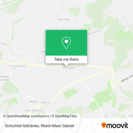 Карта Schichtel Getränke