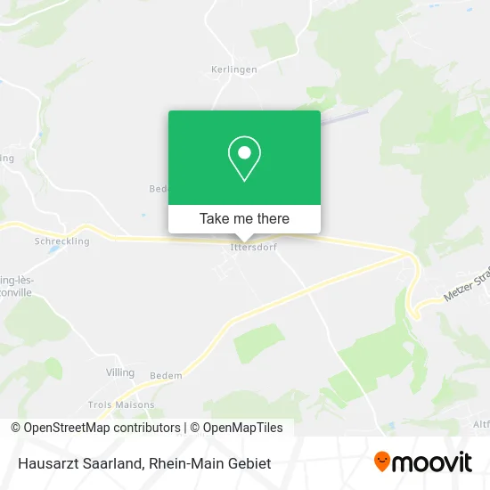 Карта Hausarzt Saarland