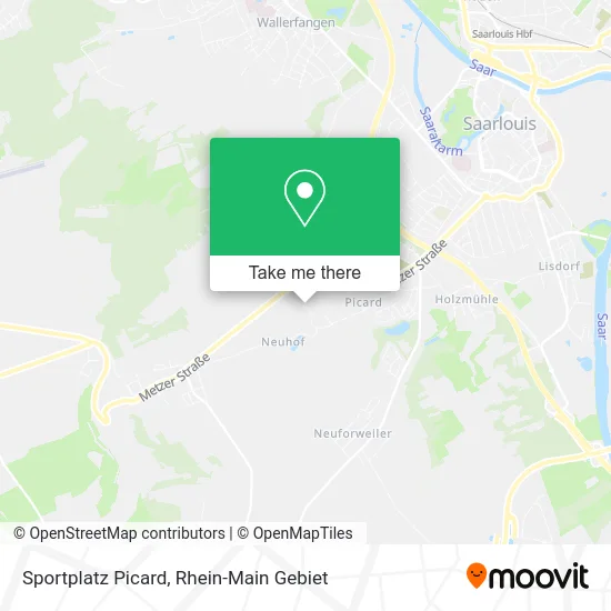 Карта Sportplatz Picard