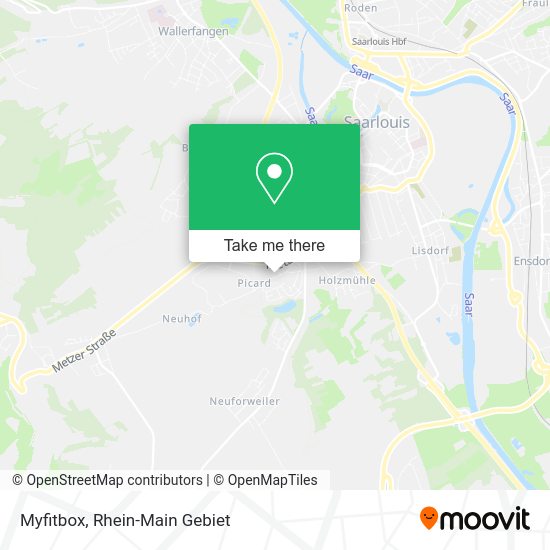 Карта Myfitbox