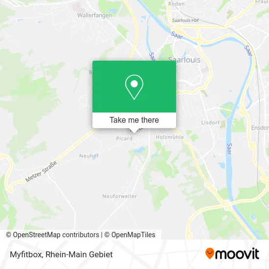 Карта Myfitbox