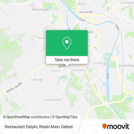Карта Restaurant Delphi