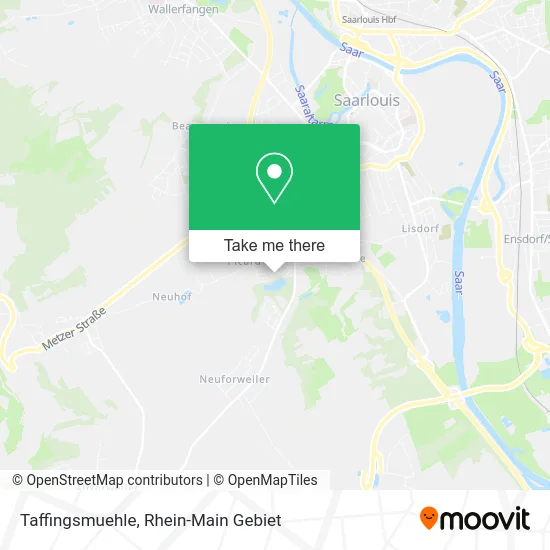 Карта Taffingsmuehle