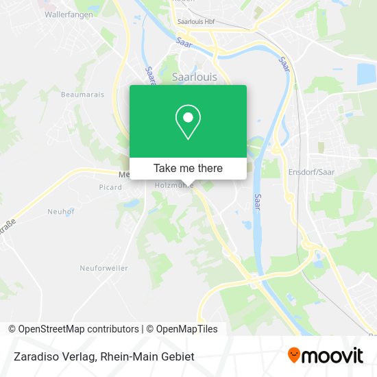 Карта Zaradiso Verlag