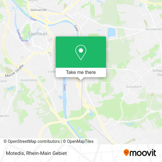 Карта Motedis