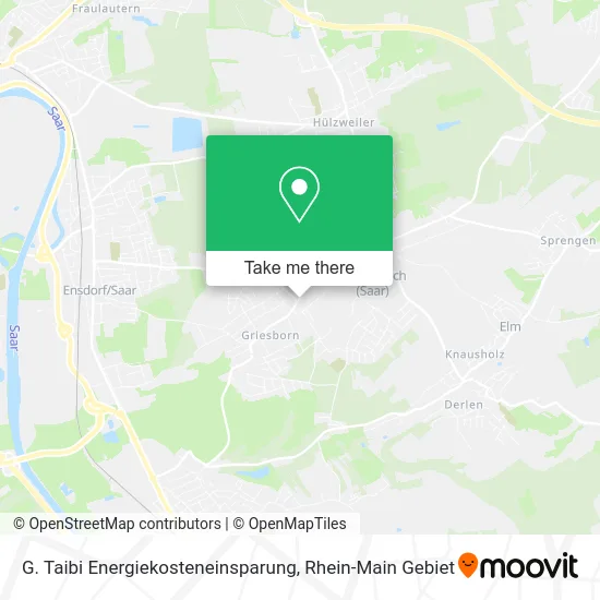 Карта G. Taibi Energiekosteneinsparung